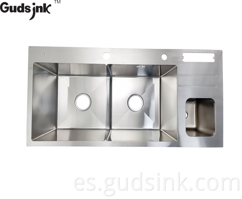 handmade sink double